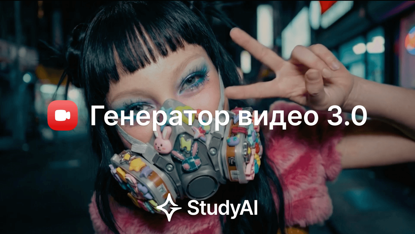 Генерация видео до 30 секунд