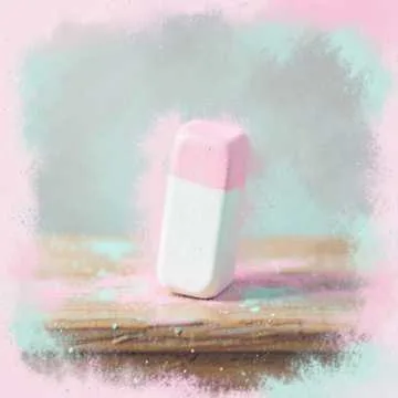 Обложка песни, нарисованная нейросетью