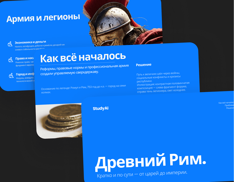 Сделать презентацию
