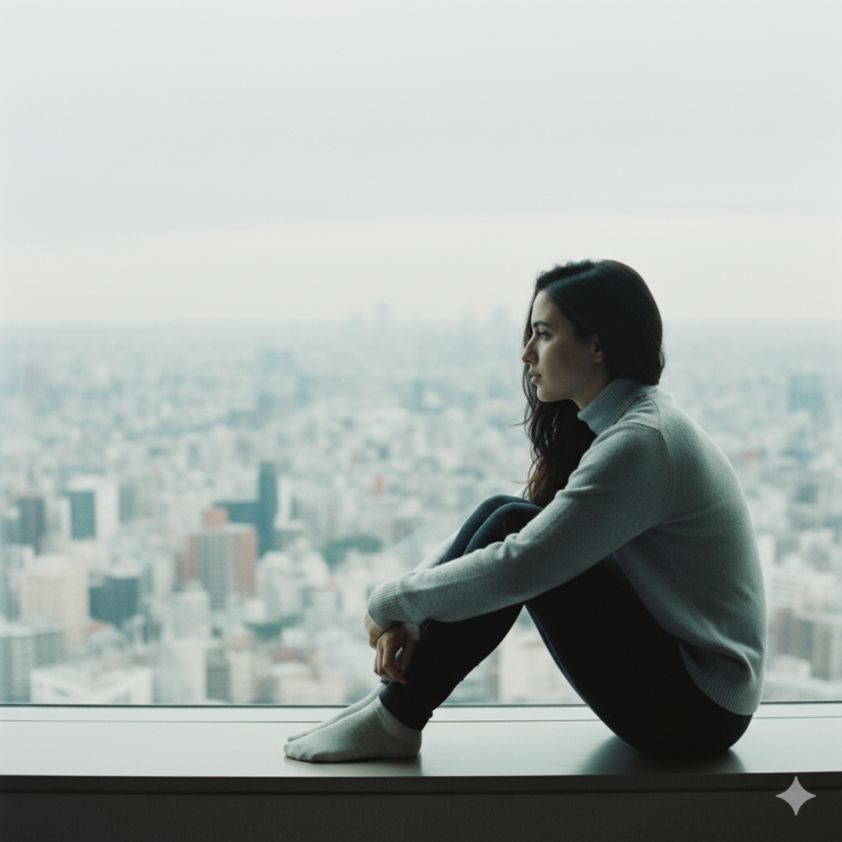 Сгенерировать фото или селфи в стиле фильма "Трудности перевода"