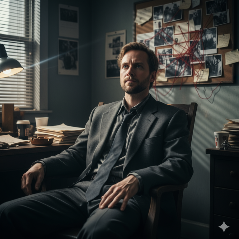 Сгенерировать фото или селфи в стиле фильма "Обычные подозреваемые"