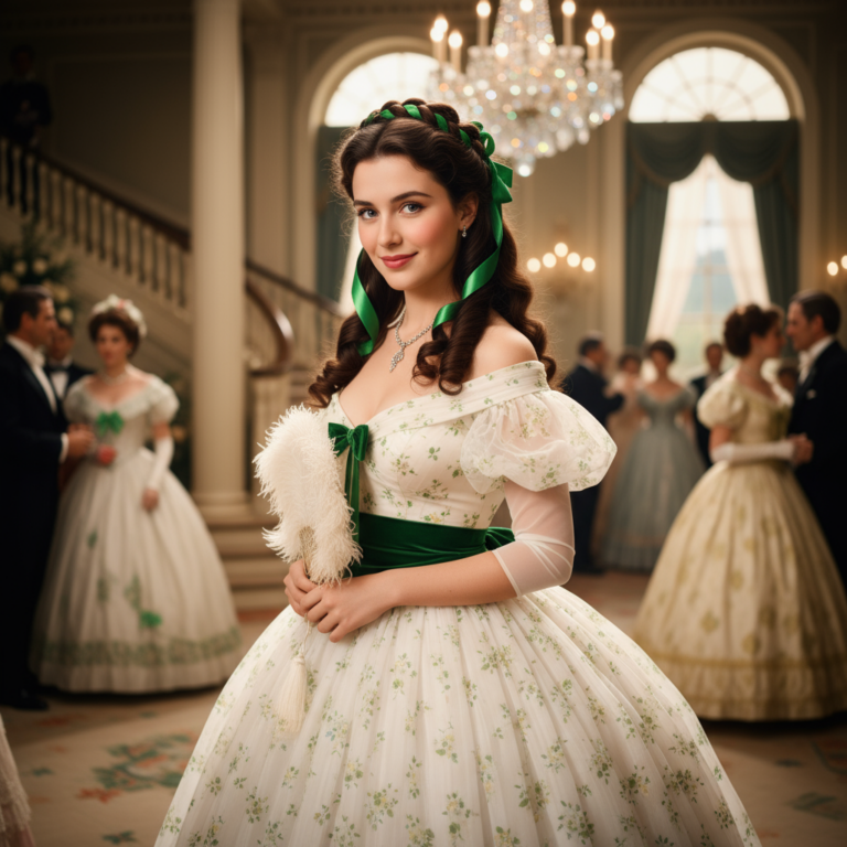 Сгенерировать фото или селфи в стиле фильма "Унесённые ветром"