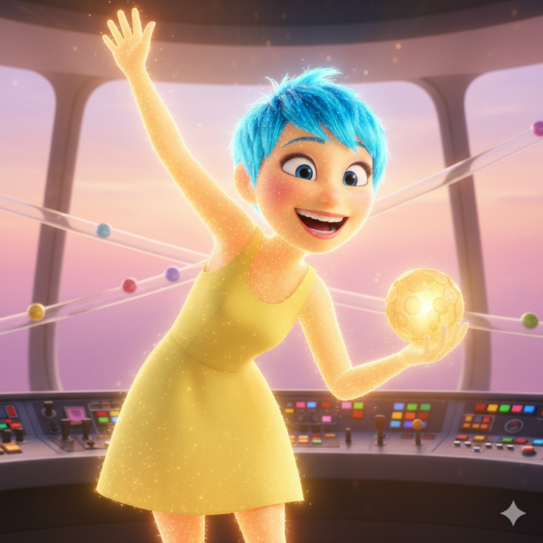 Сгенерировать фото или селфи в стиле фильма "Головоломка"