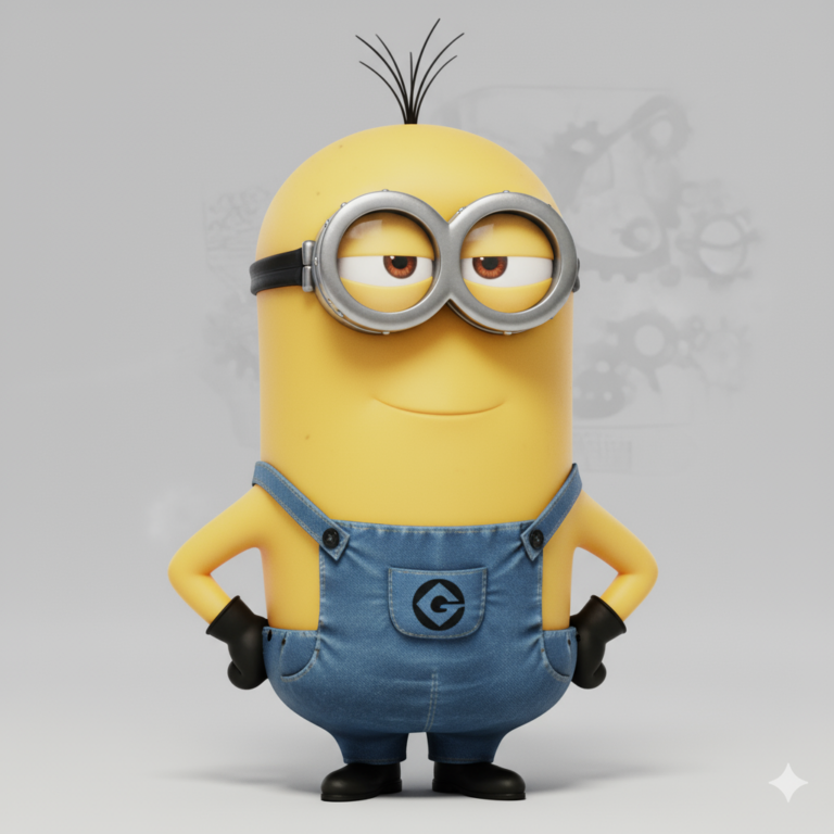 Сгенерировать фото или селфи в стиле фильма "Миньоны"
