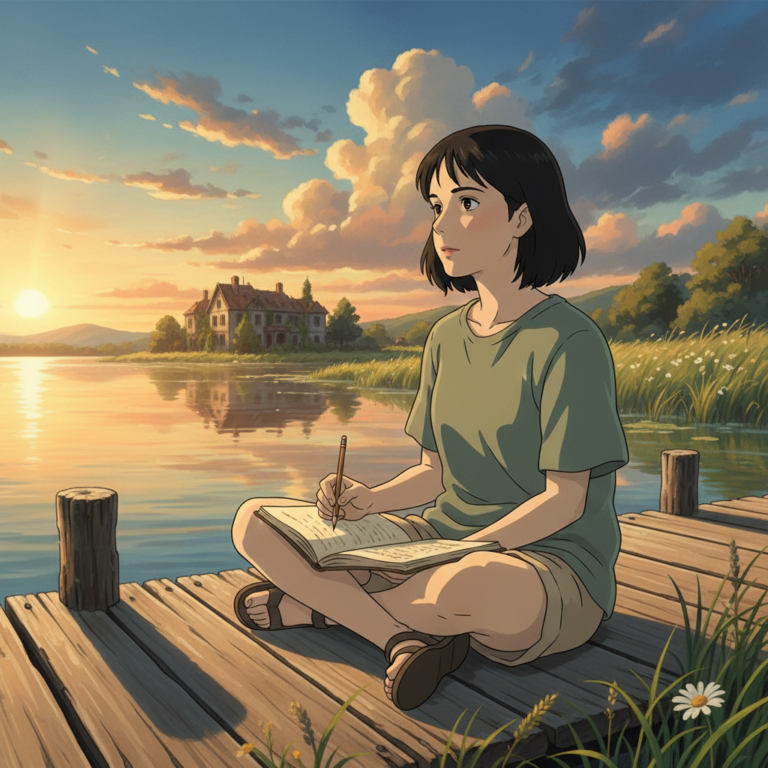 Сгенерировать фото или селфи в стиле фильма "Воспоминания о Марни"