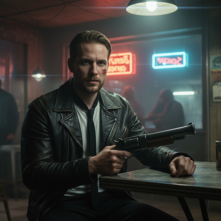 Сгенерировать фото или селфи в стиле фильма "Петля времени"