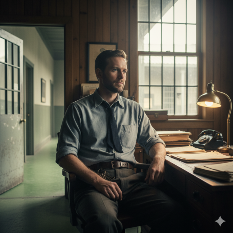 Сгенерировать фото или селфи в стиле фильма "Побег из Шоушенка"