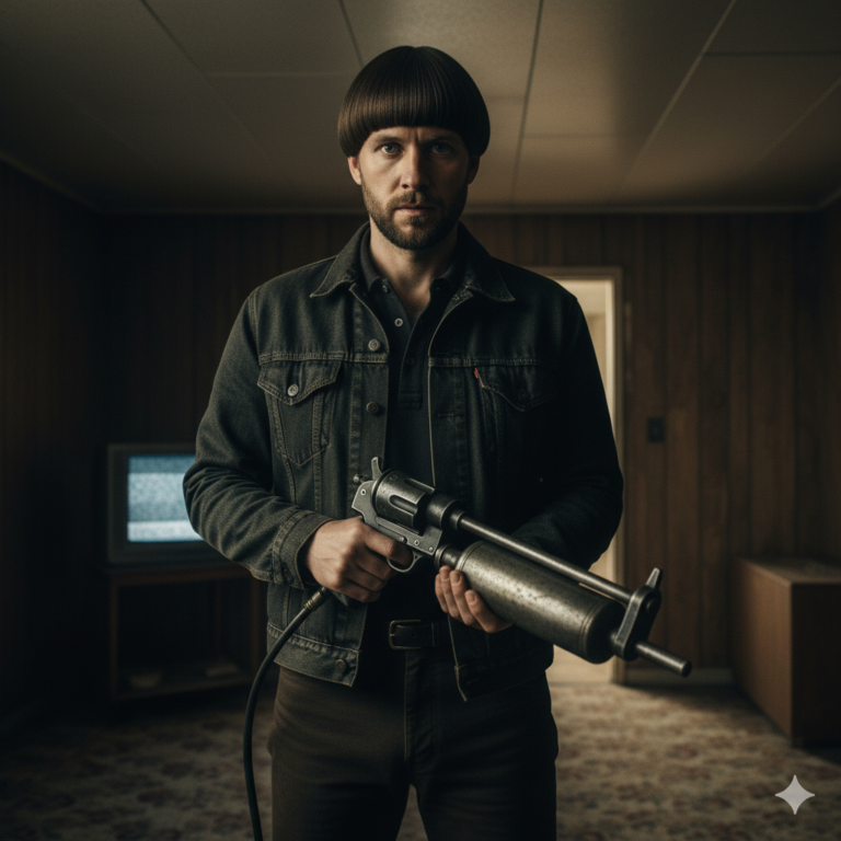 Сгенерировать фото или селфи в стиле фильма "Старикам тут не место"