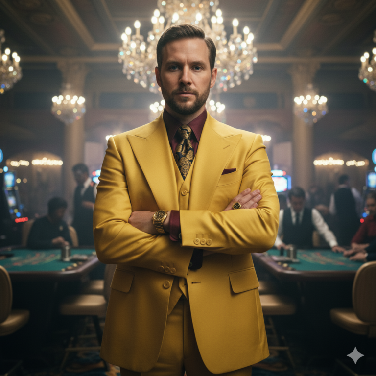 Сгенерировать фото или селфи в стиле фильма "Казино"