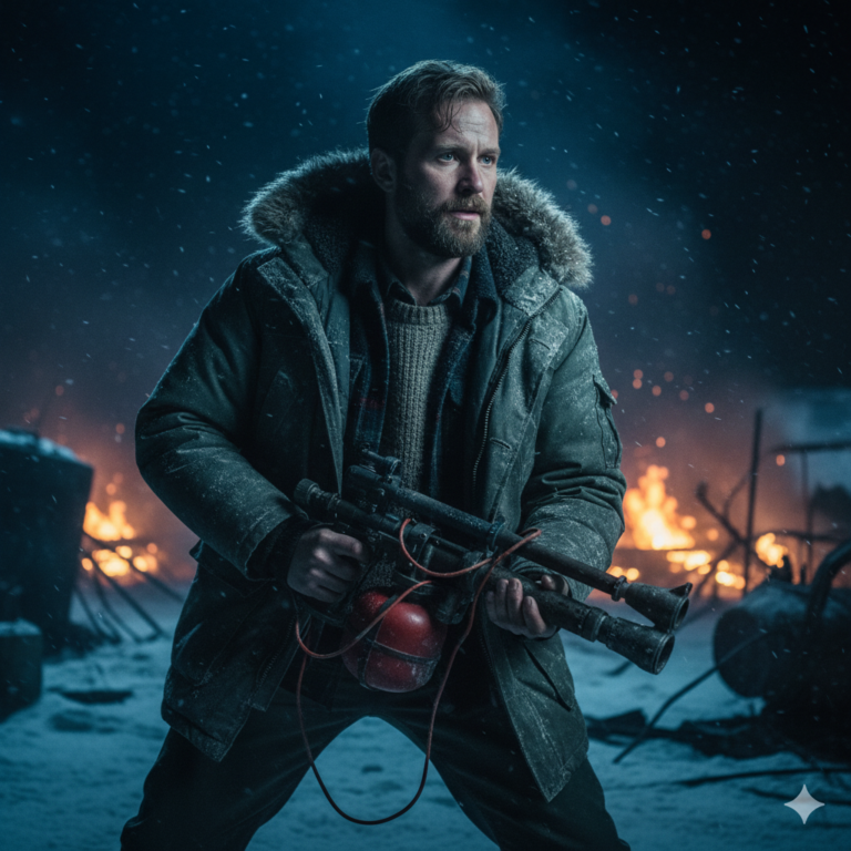 Сгенерировать фото или селфи в стиле фильма "Нечто"