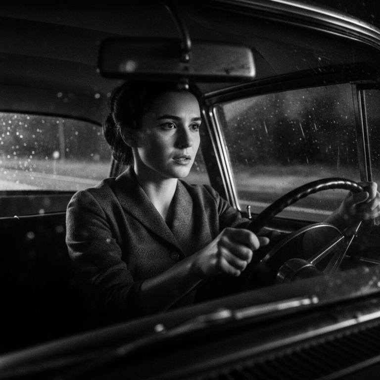 Сгенерировать фото или селфи в стиле фильма "Психо"