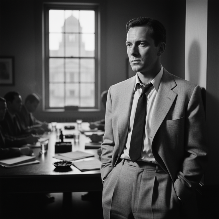 Сгенерировать фото или селфи в стиле фильма "12 разгневанных мужчин"