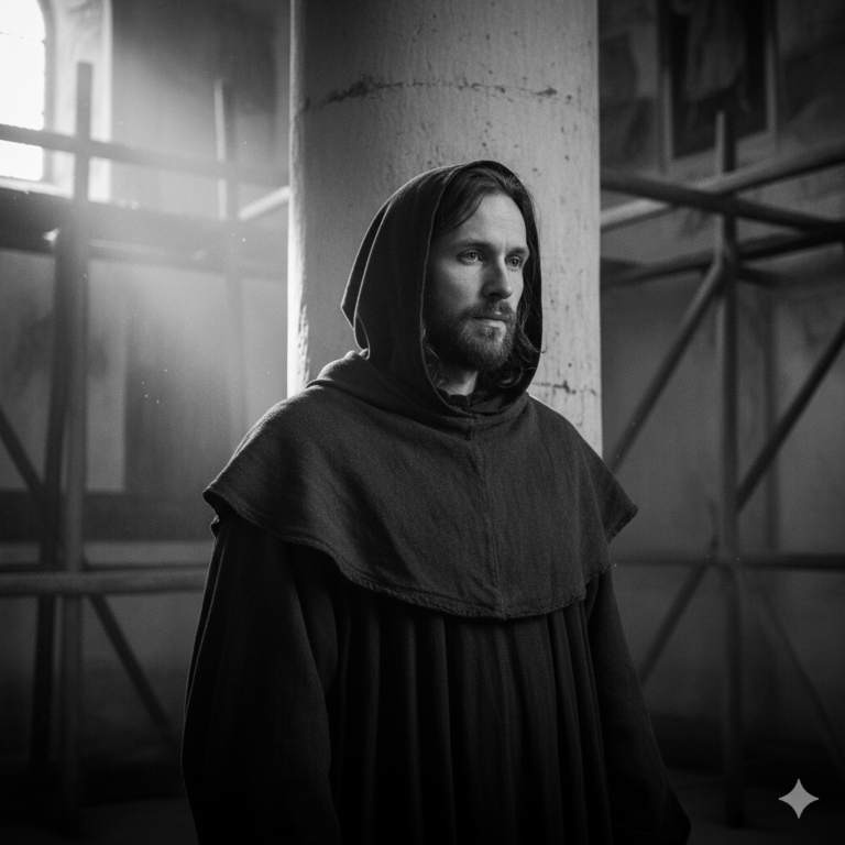 Сгенерировать фото или селфи в стиле фильма "Андрей Рублёв"