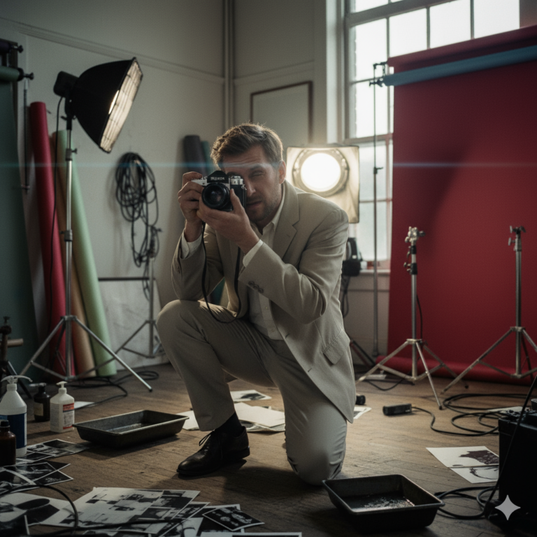 Сгенерировать фото или селфи в стиле фильма "Фотоувеличение"