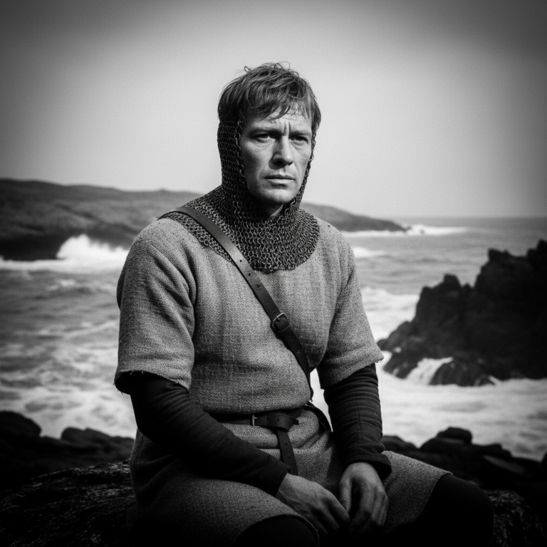 Сгенерировать фото или селфи в стиле фильма "Седьмая печать"