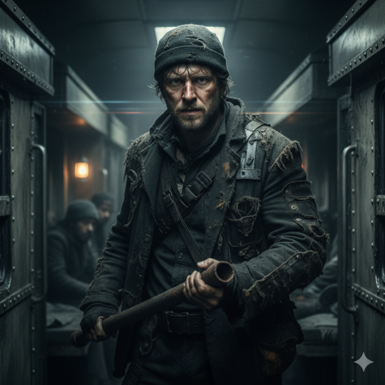 Сгенерировать фото или селфи в стиле фильма "Сквозь снег"