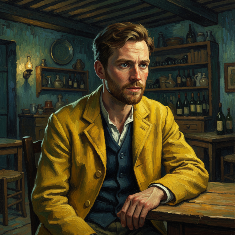 Сгенерировать фото или селфи в стиле персонажа "Ван Гог. С любовью, Винсент"