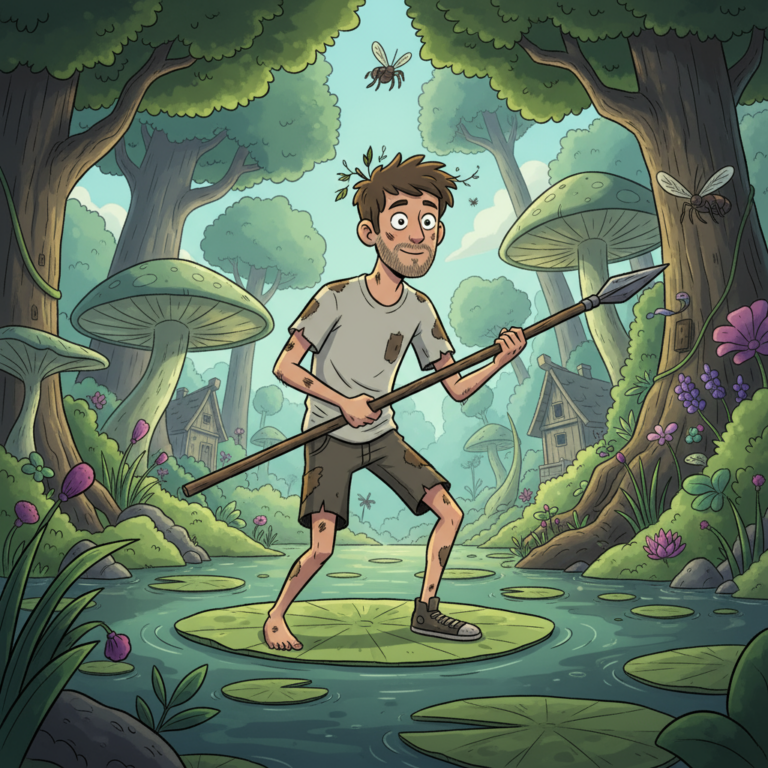 Сгенерировать фото или селфи в стиле персонажа "Амфибия"