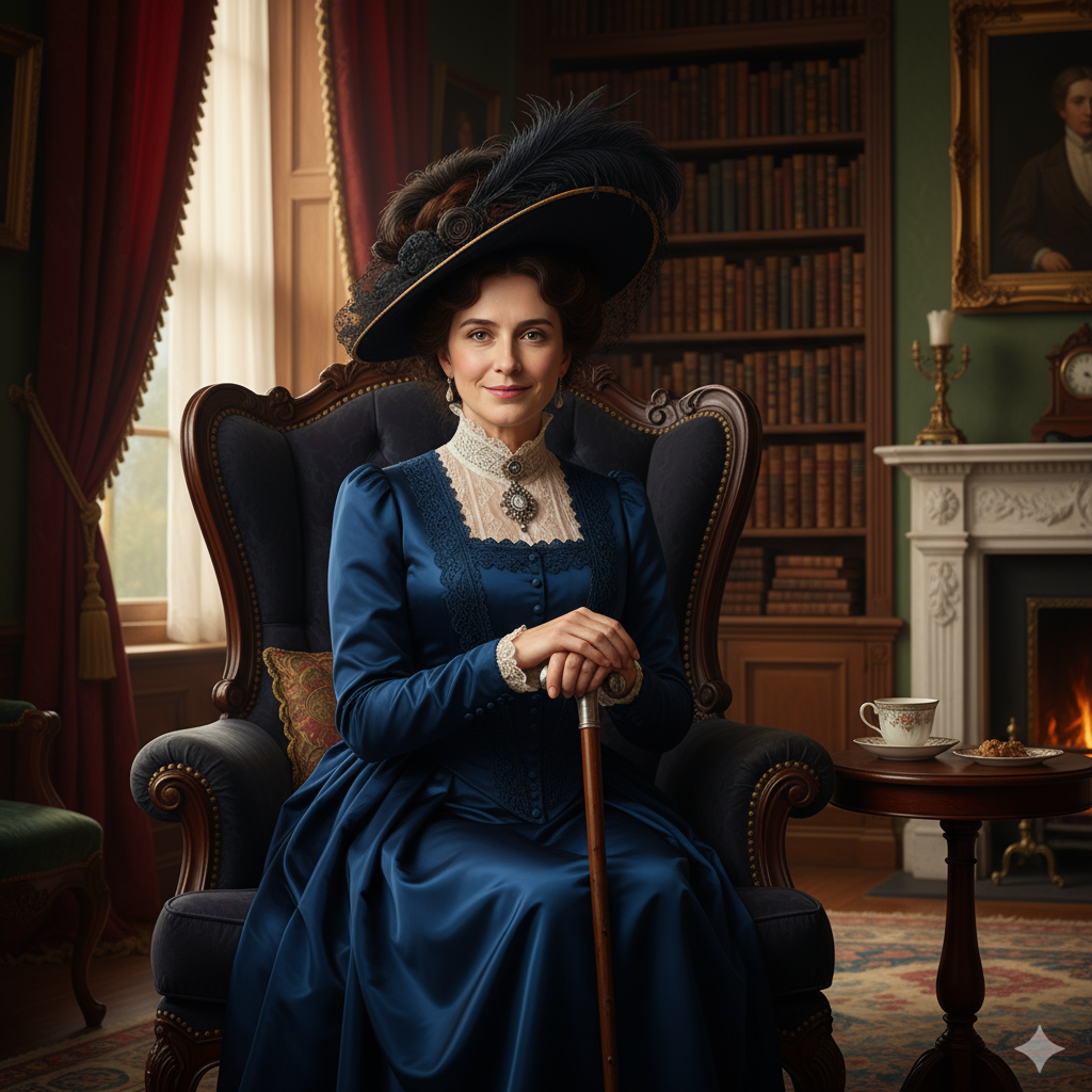 Сгенерировать фото или селфи в стиле сериала «Аббатство Даунтон»