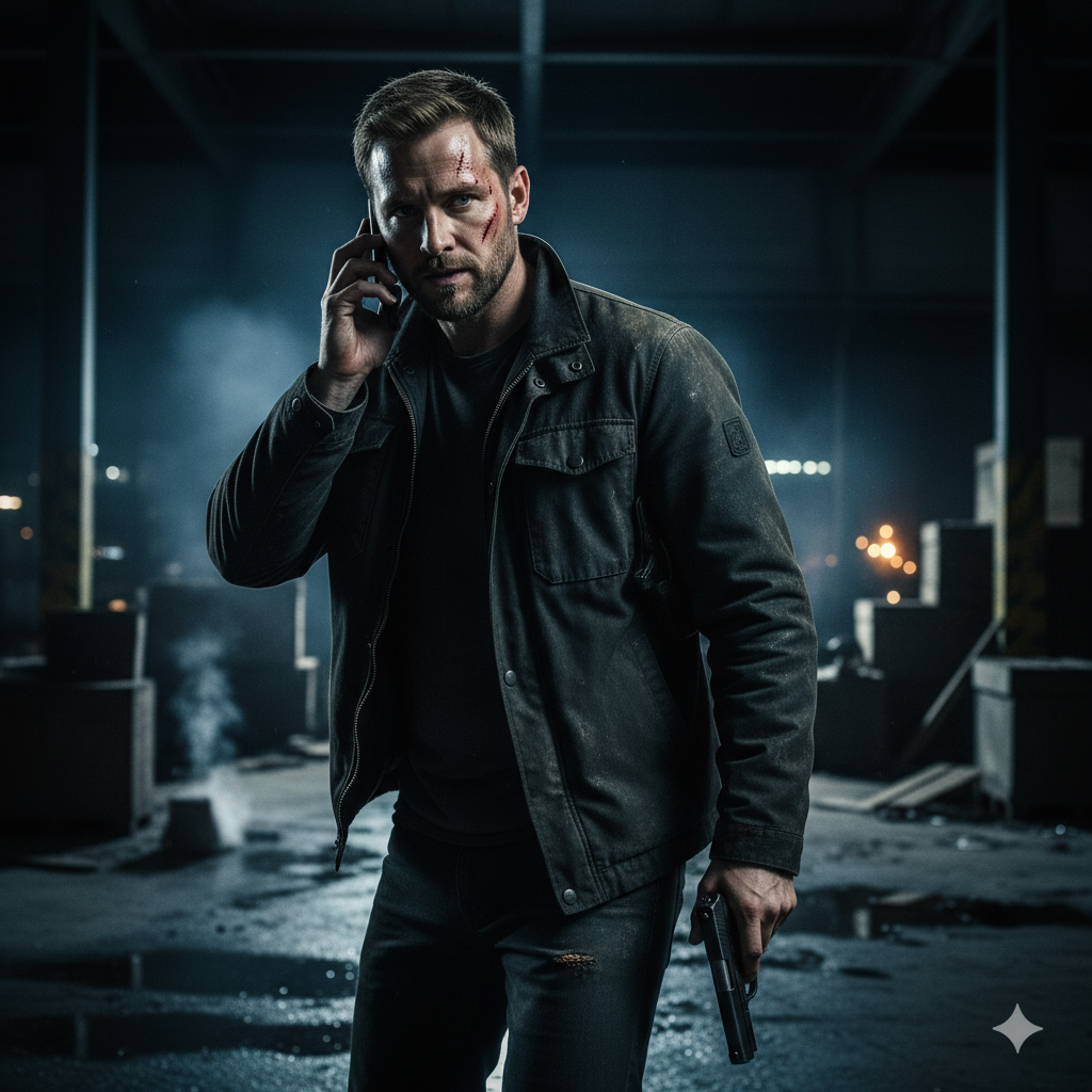 Сгенерировать фото или селфи в стиле сериала «24 часа»