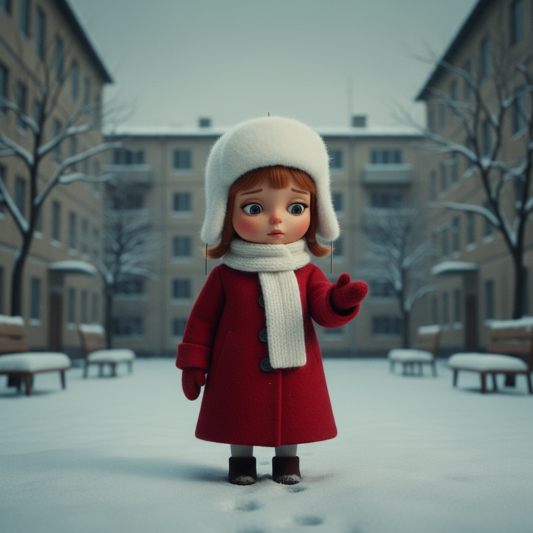 Сгенерировать фото или селфи в стиле персонажа "Варежка"