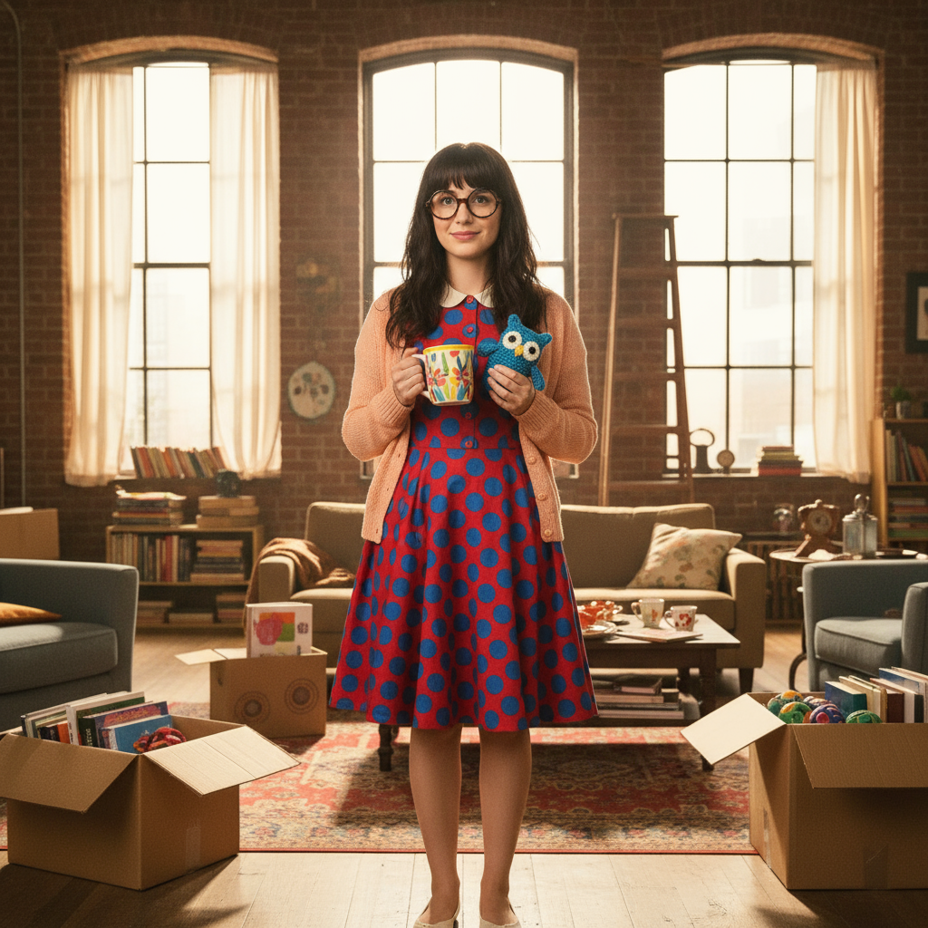 Сгенерировать фото или селфи в стиле сериала «Новенькая»