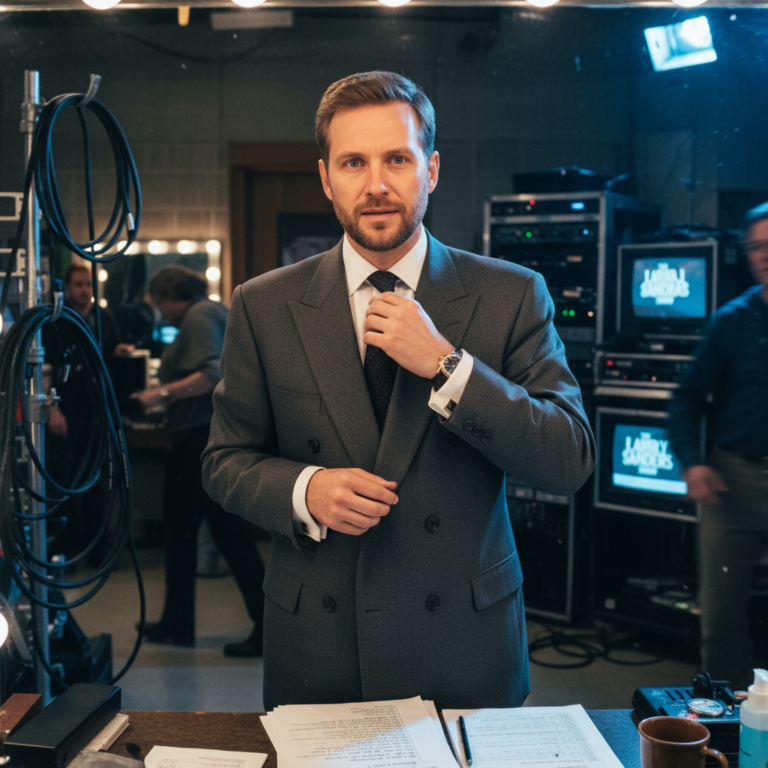 Сгенерировать фото или селфи в стиле сериала "Шоу Ларри Сандерса"