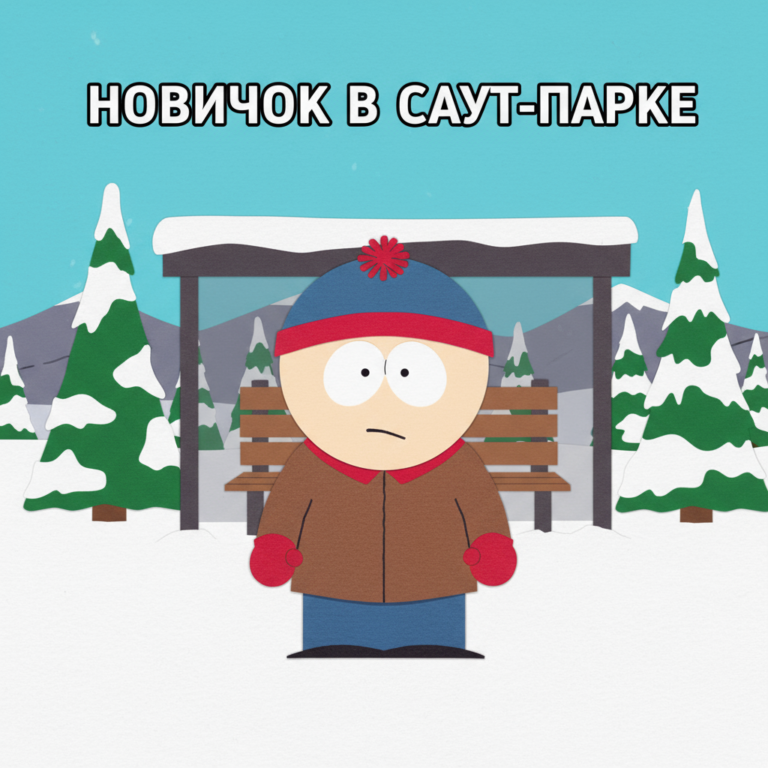 Сгенерировать фото или селфи в стиле сериала "Южный Парк"