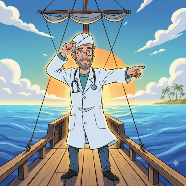 Сгенерировать фото или селфи в стиле персонажа "Доктор Айболит"