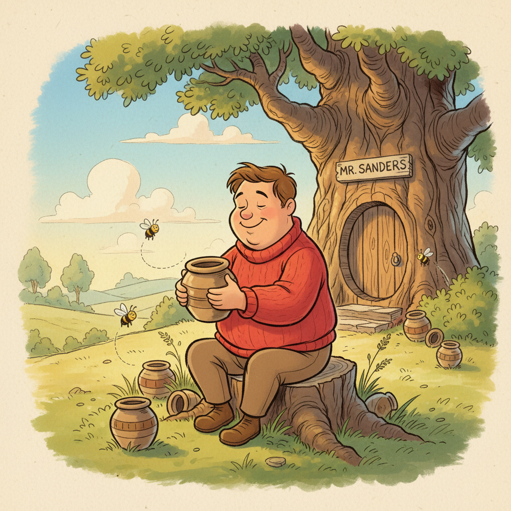 Сгенерировать фото или селфи в стиле персонажа «Винни-Пух»