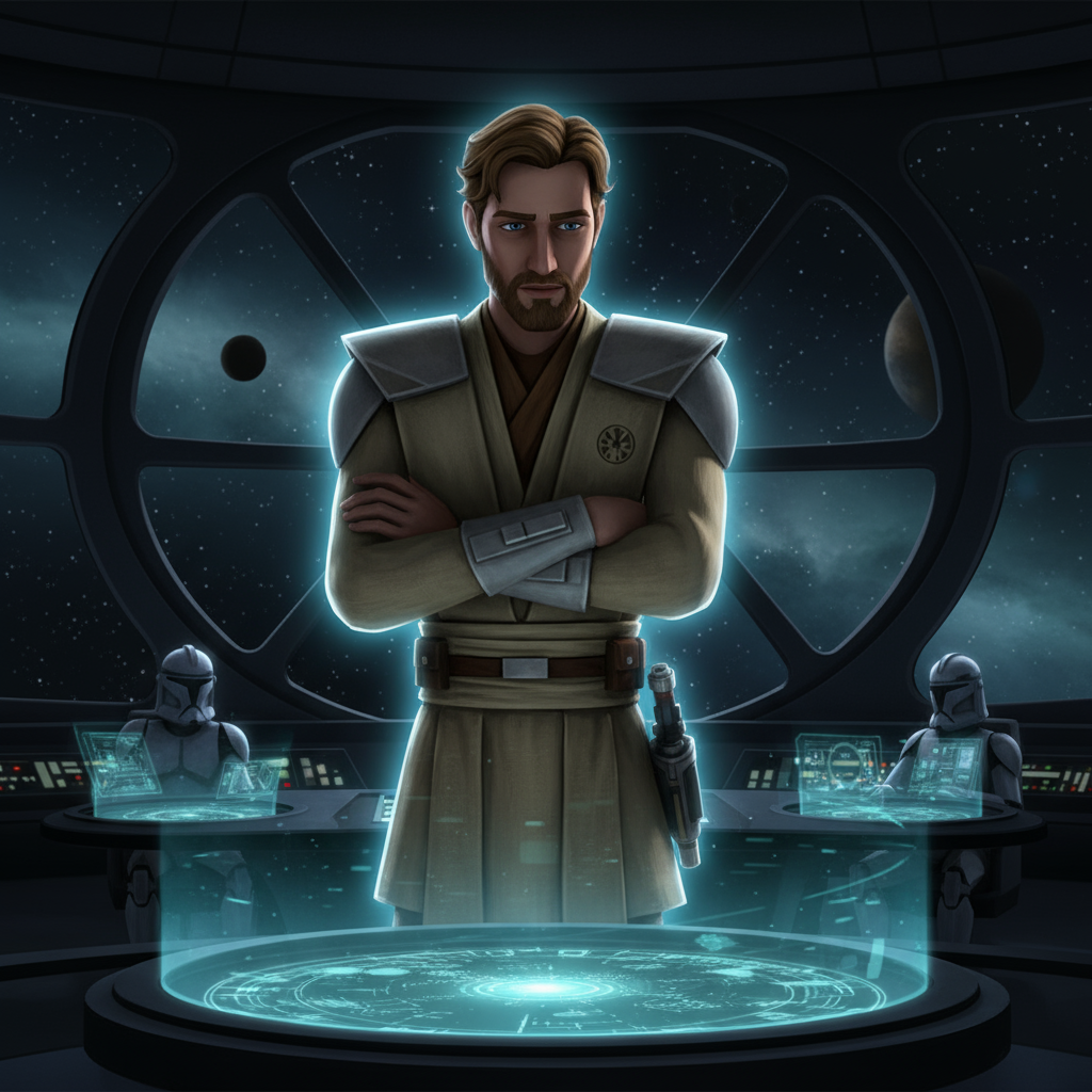 Сгенерировать фото или селфи в стиле персонажа «Звёздные войны: Войны клонов»