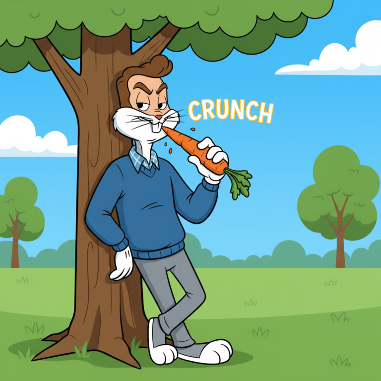 Сгенерировать фото или селфи в стиле персонажа "Луни Тюнз"