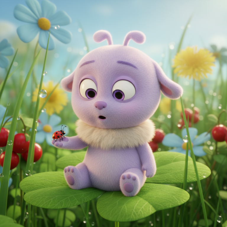 Сгенерировать фото или селфи в стиле персонажа "Лунтик и его друзья"