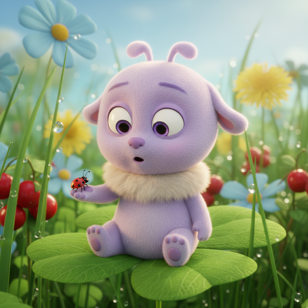 Сгенерировать фото или селфи в стиле персонажа «Лунтик и его друзья»