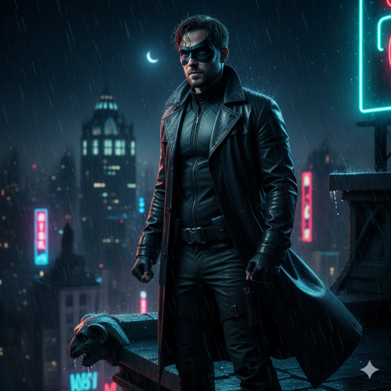 Сгенерировать фото или селфи в стиле сериала "Академия «Амбрелла»"