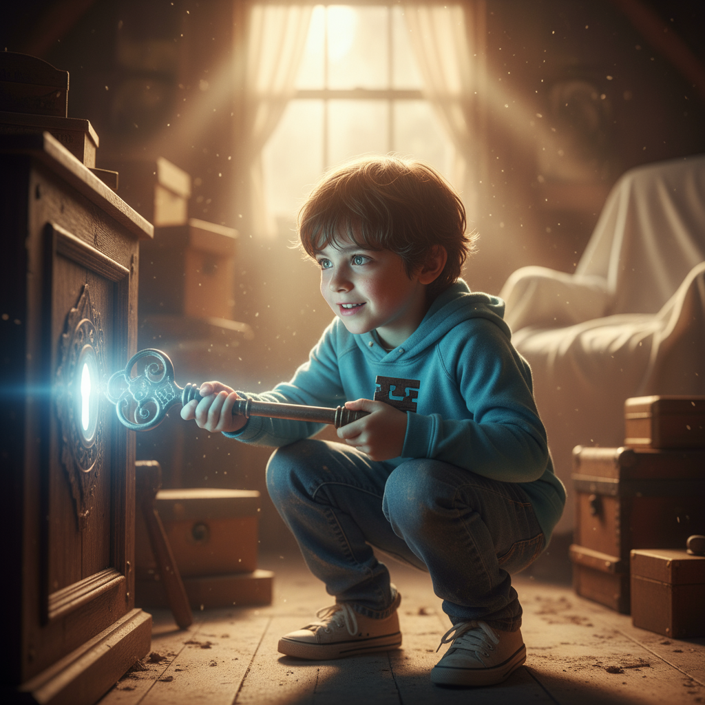 Сгенерировать фото или селфи в стиле сериала «Ключи Локков»