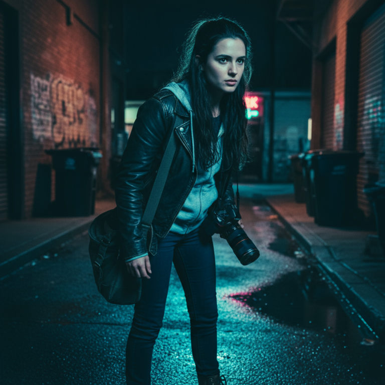 Сгенерировать фото или селфи в стиле сериала "Вероника Марс"