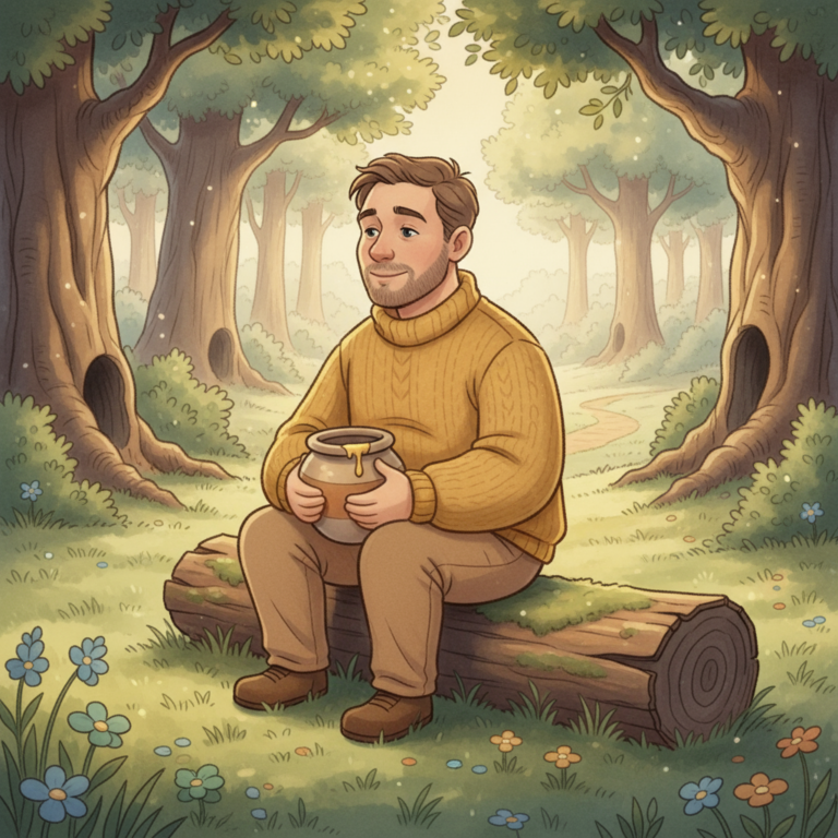 Сгенерировать фото или селфи в стиле персонажа "Новые приключения Винни-Пуха"