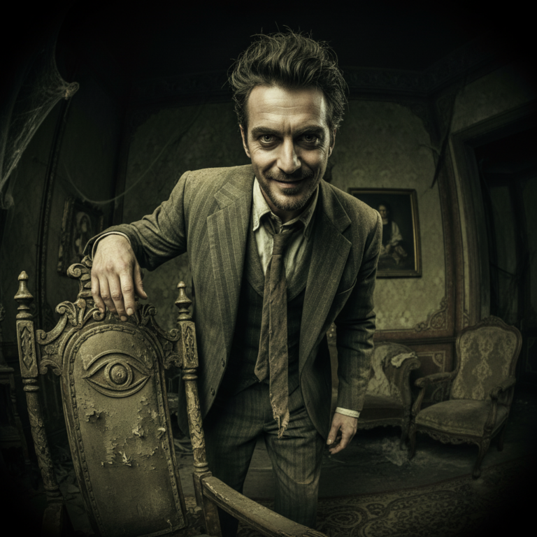 Сгенерировать фото или селфи в стиле сериала "Лемони Сникет: 33 несчастья"