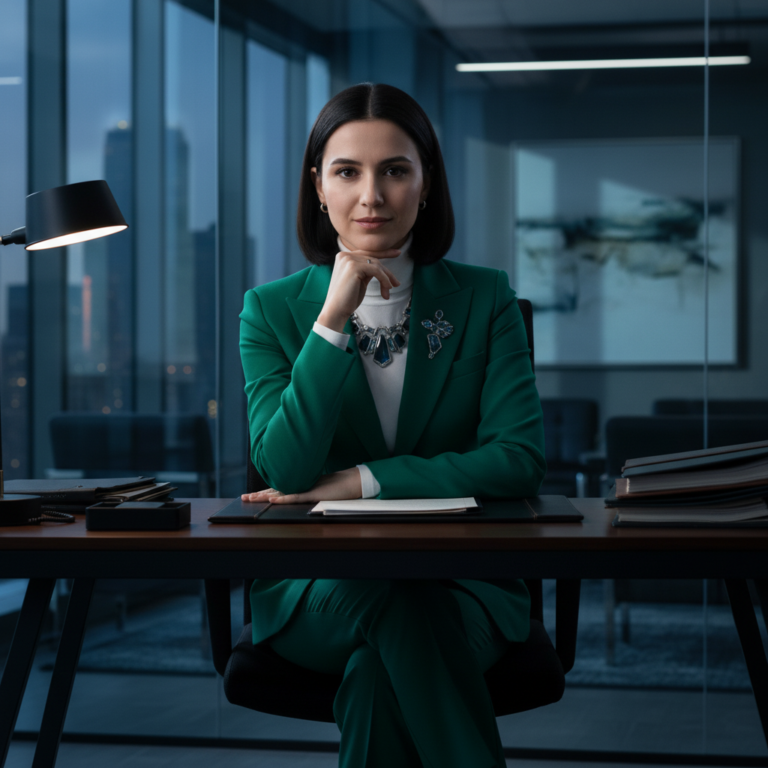 Сгенерировать фото или селфи в стиле сериала "Хорошая борьба"