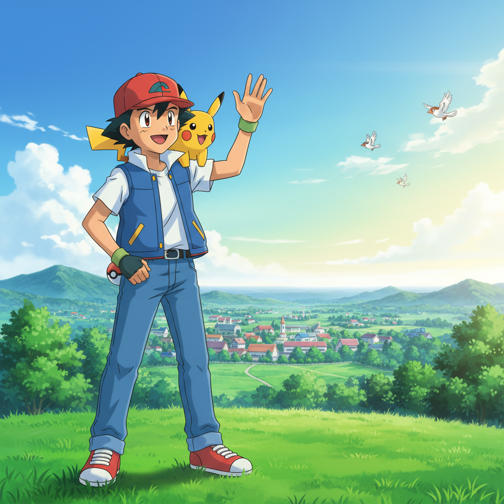 Сгенерировать фото или селфи в стиле персонажа «Покемон»