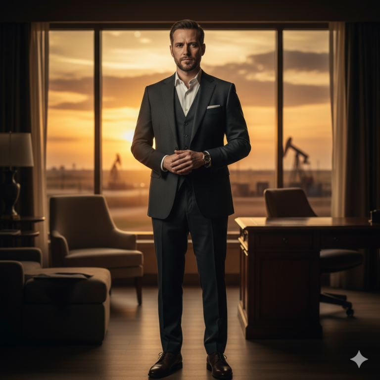 Сгенерировать фото или селфи в стиле сериала "Король Талсы"