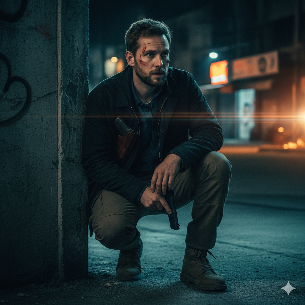 Сгенерировать фото или селфи в стиле сериала «Джек Райан»