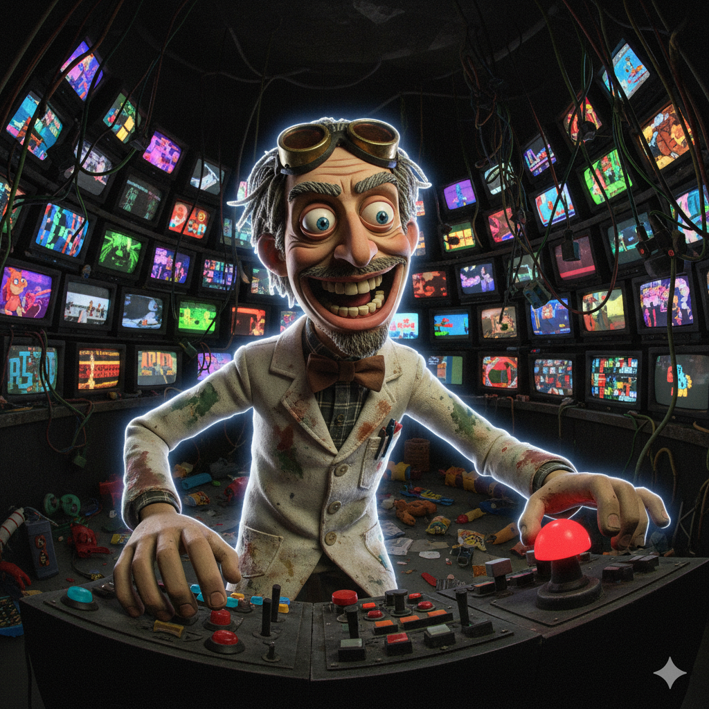 Сгенерировать фото или селфи в стиле персонажа «Робоцып»