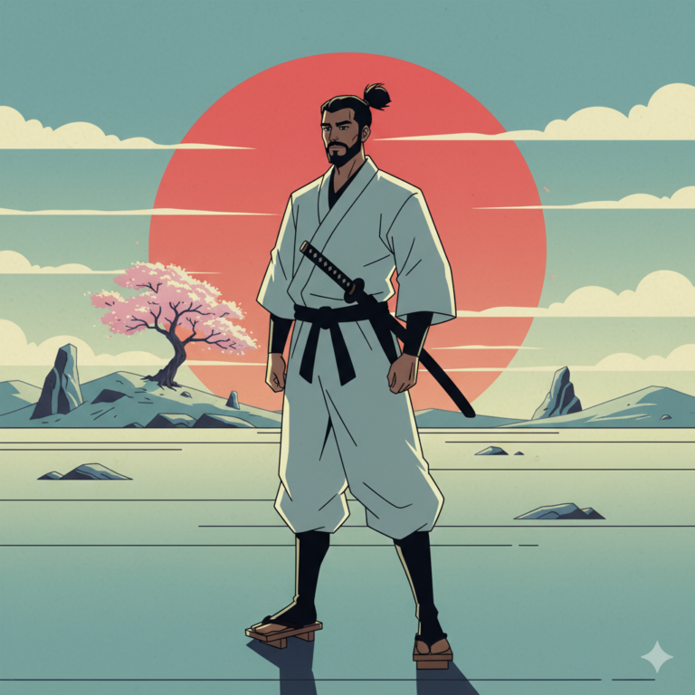 Сгенерировать фото или селфи в стиле персонажа "Самурай Джек"