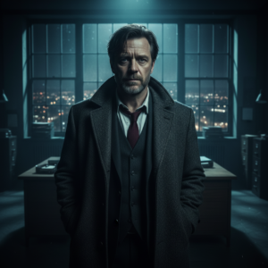 Сгенерировать фото или селфи в стиле сериала «Лютер»