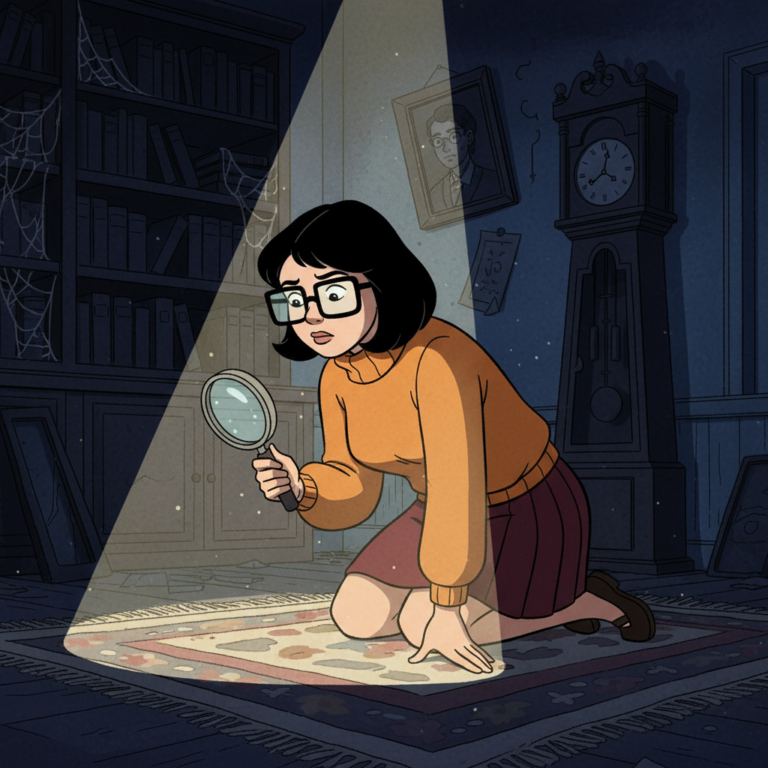 Сгенерировать фото или селфи в стиле персонажа "Скуби-Ду, где ты!"