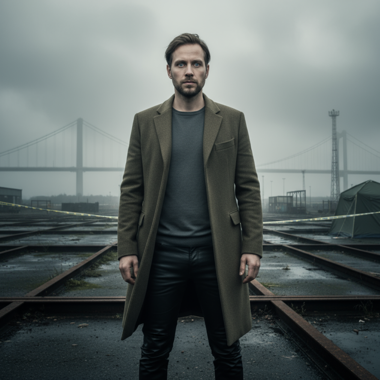 Сгенерировать фото или селфи в стиле сериала «Мост»