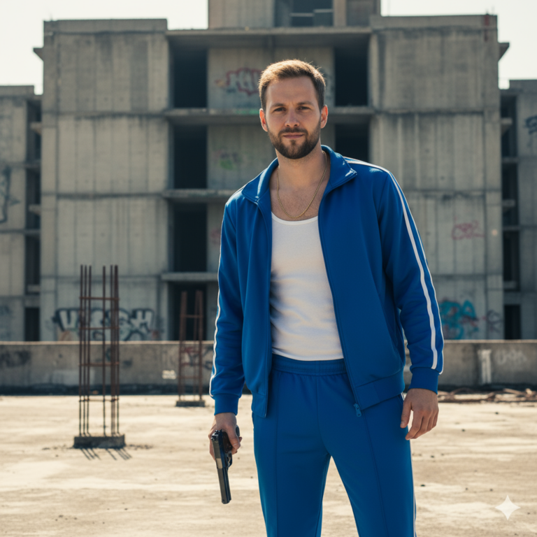 Сгенерировать фото или селфи в стиле сериала "Гоморра"