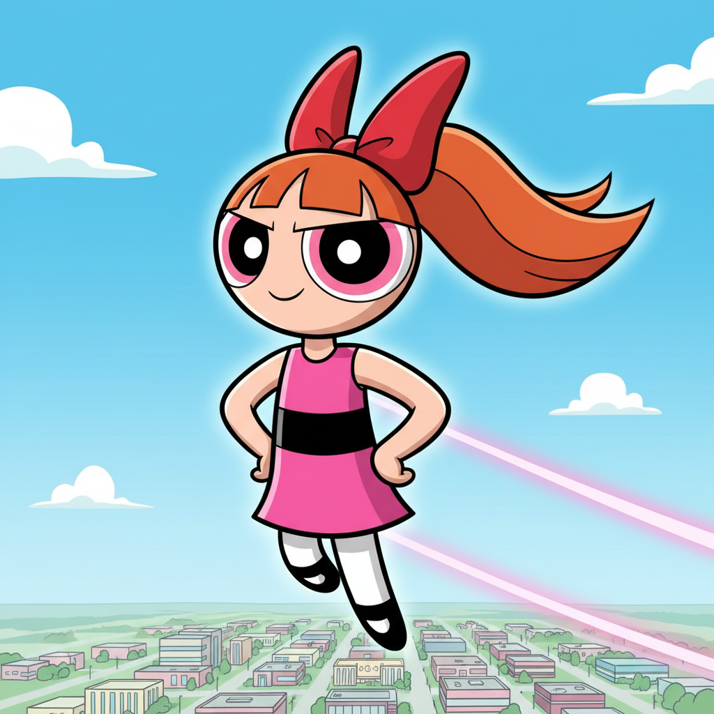 Сгенерировать фото или селфи в стиле персонажа "Суперкрошки"